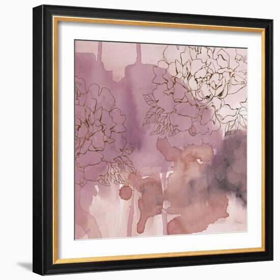 Peony Reverie 2-Tina Epps-Framed Art Print