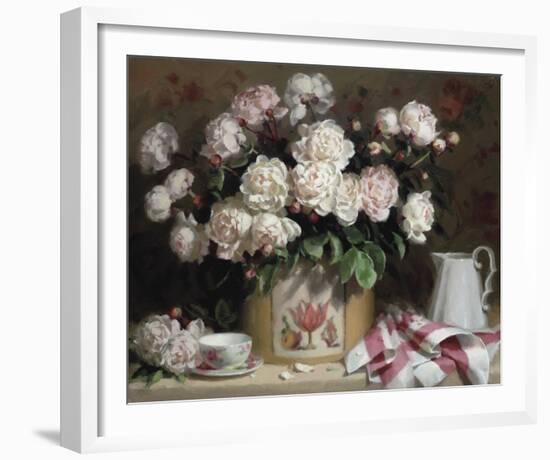 Peony Romance-Pat Moran-Framed Giclee Print