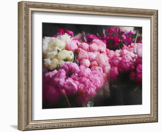 Peony Season, 2018-Helen White-Framed Giclee Print