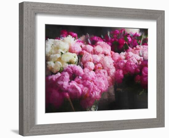 Peony Season, 2018-Helen White-Framed Giclee Print