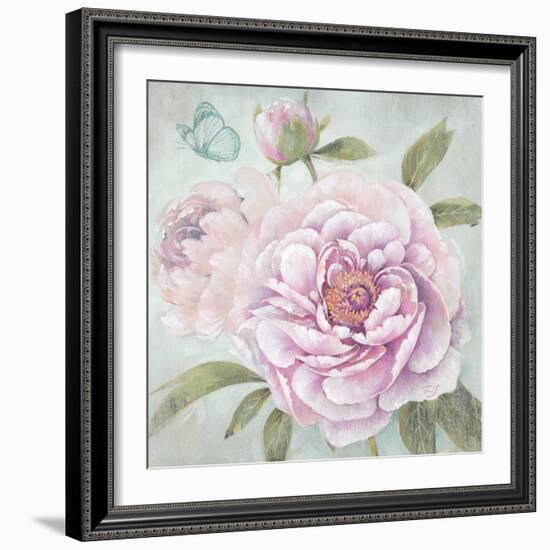 Peony Shimmer-Stefania Ferri-Framed Art Print