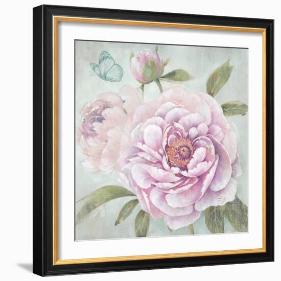 Peony Shimmer-Stefania Ferri-Framed Art Print