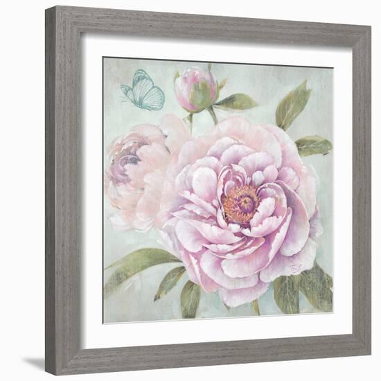 Peony Shimmer-Stefania Ferri-Framed Art Print