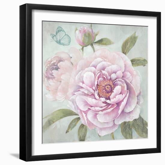 Peony Shimmer-Stefania Ferri-Framed Art Print