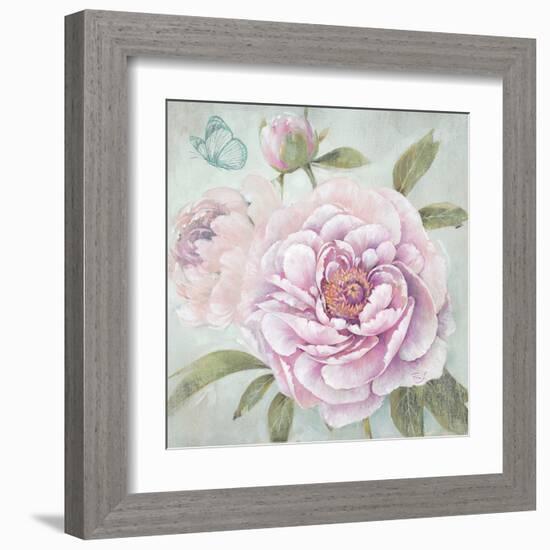 Peony Shimmer-Stefania Ferri-Framed Art Print