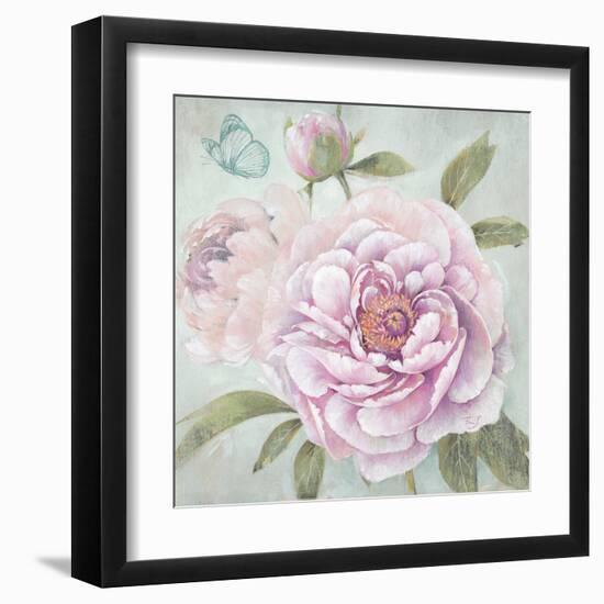 Peony Shimmer-Stefania Ferri-Framed Art Print