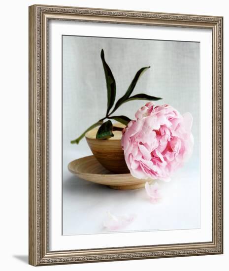 Peony-Amelie Vuillon-Framed Art Print