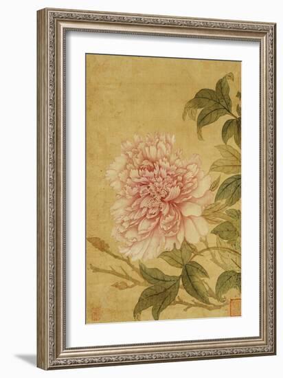 Peony-Yun Shouping-Framed Giclee Print