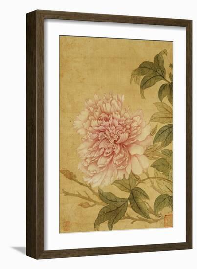 Peony-Yun Shouping-Framed Giclee Print