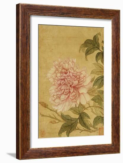 Peony-Yun Shouping-Framed Giclee Print