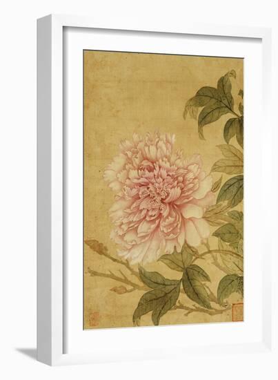 Peony-Yun Shouping-Framed Giclee Print