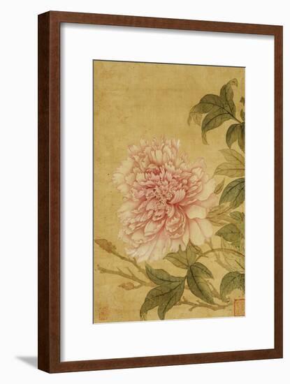 Peony-Yun Shouping-Framed Giclee Print