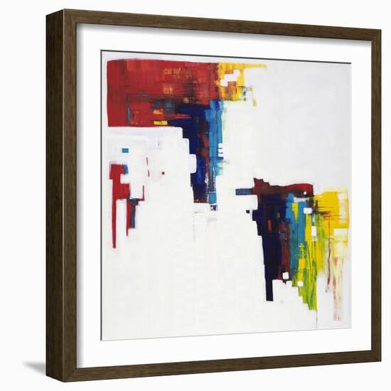 People And Mirrors-Madam P-Framed Giclee Print