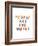 People are the Worst-null-Framed Premium Giclee Print