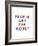 People are the Worst-null-Framed Premium Giclee Print