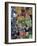 People at a Fruit and Vegetable Stall in the Market Hall in Funchal, Madeira, Portugal-Hans Peter Merten-Framed Photographic Print