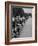 People at Civil Rights Rally Soaking their Feet in the Reflecting Pool at the Washington Monument-John Dominis-Framed Photographic Print