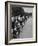 People at Civil Rights Rally Soaking their Feet in the Reflecting Pool at the Washington Monument-John Dominis-Framed Photographic Print