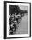 People at Civil Rights Rally Soaking their Feet in the Reflecting Pool at the Washington Monument-John Dominis-Framed Photographic Print