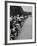 People at Civil Rights Rally Soaking their Feet in the Reflecting Pool at the Washington Monument-John Dominis-Framed Photographic Print