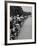 People at Civil Rights Rally Soaking their Feet in the Reflecting Pool at the Washington Monument-John Dominis-Framed Photographic Print