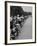 People at Civil Rights Rally Soaking their Feet in the Reflecting Pool at the Washington Monument-John Dominis-Framed Photographic Print