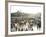 People at Eminonu Square in the Old Town, Istanbul, Turkey, Europe-Levy Yadid-Framed Photographic Print