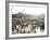 People at Eminonu Square in the Old Town, Istanbul, Turkey, Europe-Levy Yadid-Framed Photographic Print