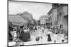 People at Outdoor Market-null-Mounted Photographic Print