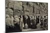 People at the Wailing Wall, Jerusalem-null-Mounted Photographic Print