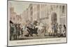 People Bargaining for Mounts at West Smithfield, London, 1825-Theodore Lane-Mounted Giclee Print