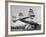 People Boarding Twa Plane "Constellation"-null-Framed Photographic Print