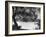 People Boat Riding in Prospect Park-Ed Clark-Framed Photographic Print