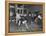 People Bowling at New Duckpin Alleys-Bernard Hoffman-Framed Premier Image Canvas