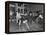 People Bowling at New Duckpin Alleys-Bernard Hoffman-Framed Premier Image Canvas