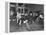 People Bowling at New Duckpin Alleys-Bernard Hoffman-Framed Premier Image Canvas