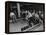 People Bowling at the Mcculloch Motors Recreation Building-J^ R^ Eyerman-Framed Premier Image Canvas