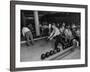 People Bowling at the Mcculloch Motors Recreation Building-J. R. Eyerman-Framed Photographic Print