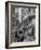 People Buying Bread in the Streets of Naples-Alfred Eisenstaedt-Framed Premium Photographic Print