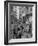 People Buying Bread in the Streets of Naples-Alfred Eisenstaedt-Framed Photographic Print