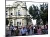 People by the Old Post Office, San Jose, Costa Rica, Central America-Levy Yadid-Mounted Photographic Print