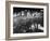 People Celebrating the Independence of Ireland on O'Connell Bridge before Midnight on Easter Sunday-Larry Burrows-Framed Photographic Print