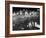 People Celebrating the Independence of Ireland on O'Connell Bridge before Midnight on Easter Sunday-Larry Burrows-Framed Photographic Print