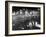 People Celebrating the Independence of Ireland on O'Connell Bridge before Midnight on Easter Sunday-Larry Burrows-Framed Photographic Print