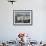 People Climbing and Sitting on a Mexico '68 Sign at the Summer Olympics-John Dominis-Framed Photographic Print displayed on a wall