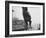 People Come Out to See the Diving Horse-Peter Stackpole-Framed Photographic Print