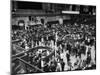 People Crowding the Stock Exchange Building-Charles E^ Steinheimer-Mounted Photographic Print