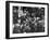 People Crowding the Stock Exchange Building-Charles E^ Steinheimer-Framed Photographic Print