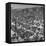 People Crowding the Tel Aviv Beach on a Saturday Morning-null-Framed Premier Image Canvas