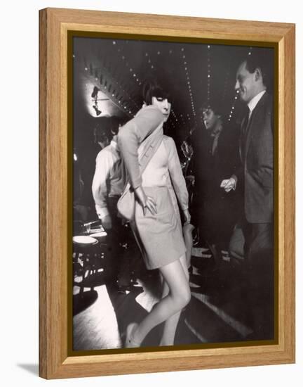 People Dancing During a Party-Carlo Bavagnoli-Framed Premier Image Canvas